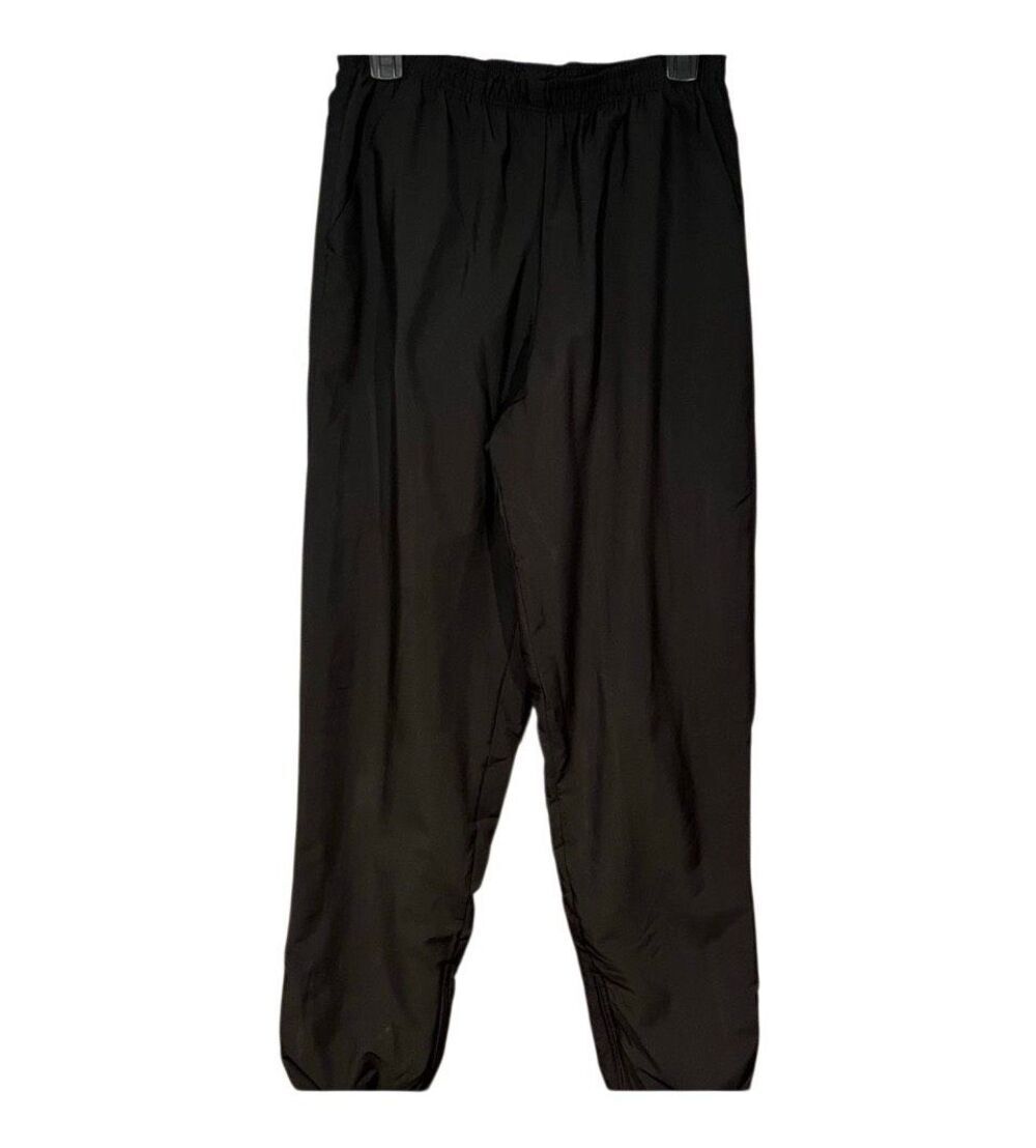 Men’s black Tail joggers with zip ankles and pockets - 31